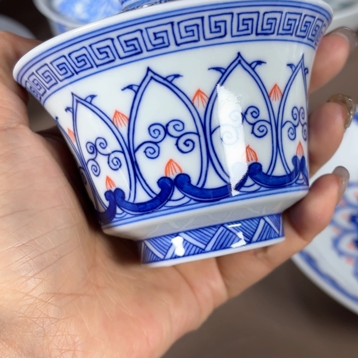 微瑕手工手绘茶具