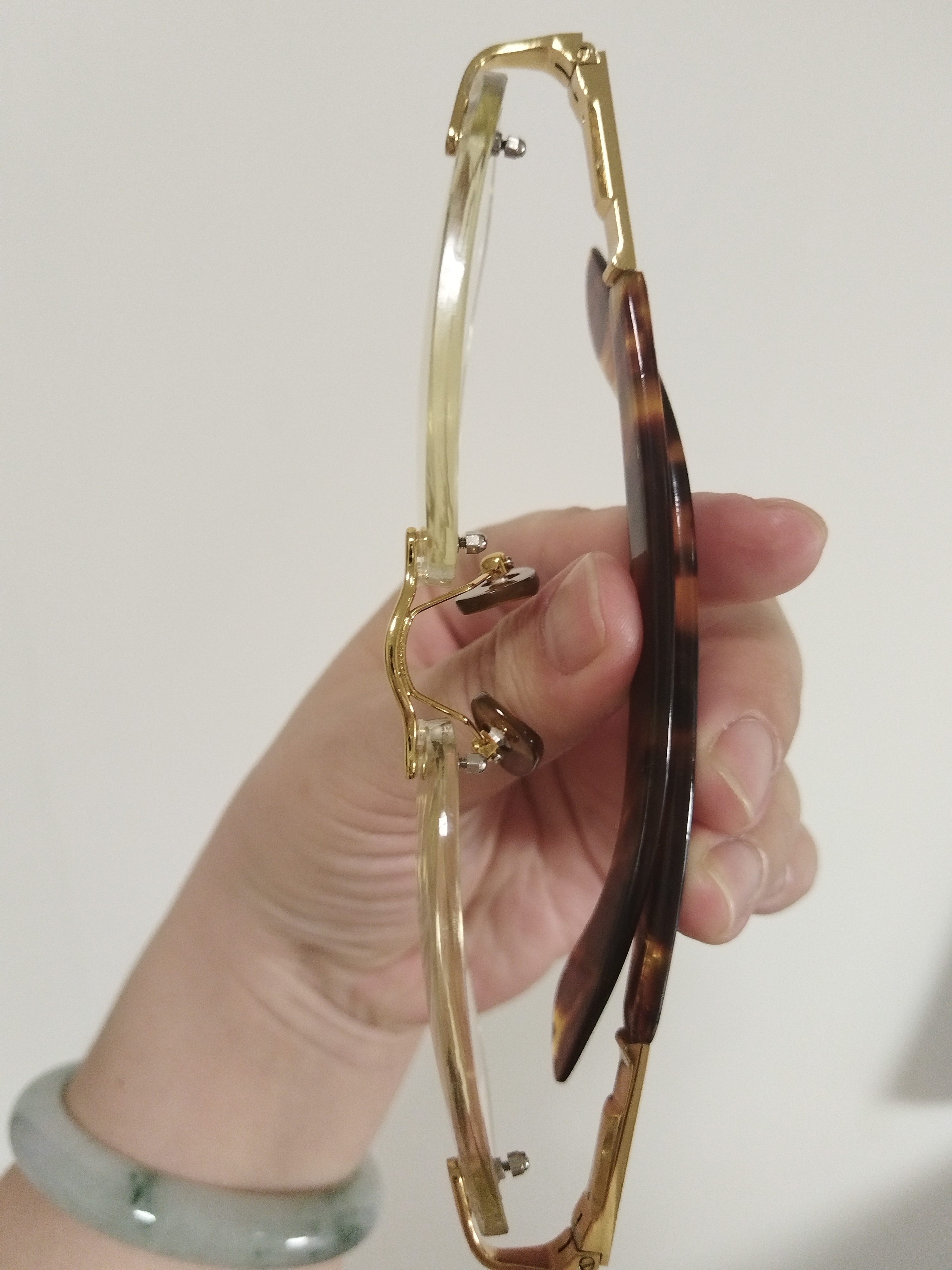 天然石头竹叶青高清养眼护目