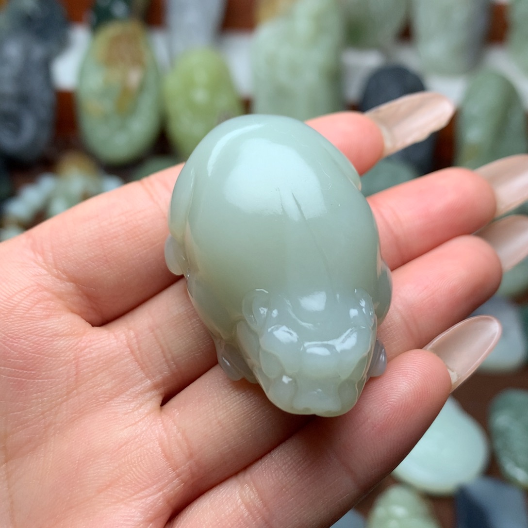 和田玉挂件未镶嵌