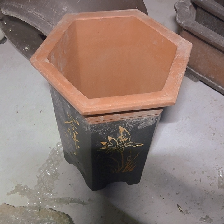 紫砂花盆特大号清仓处理