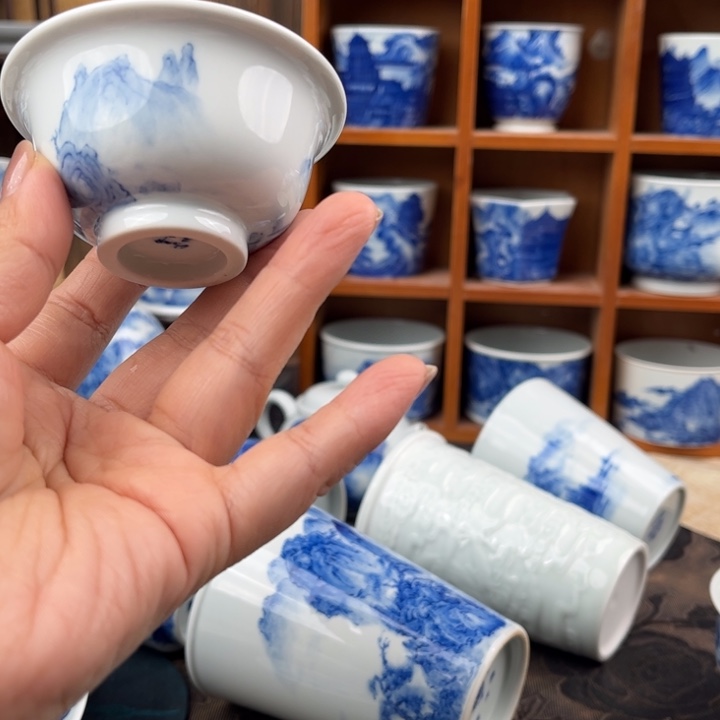 瓷片一笔一墨 叩玉山房