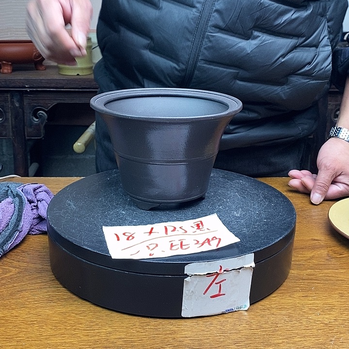 紫砂花盆货号一只EE349