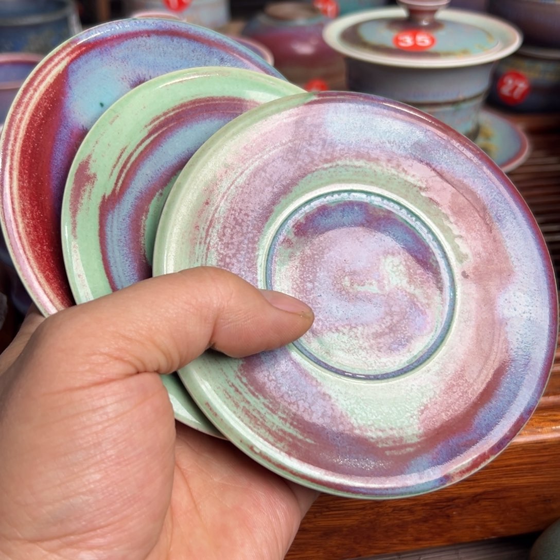 手***7手工制作钧窑茶器