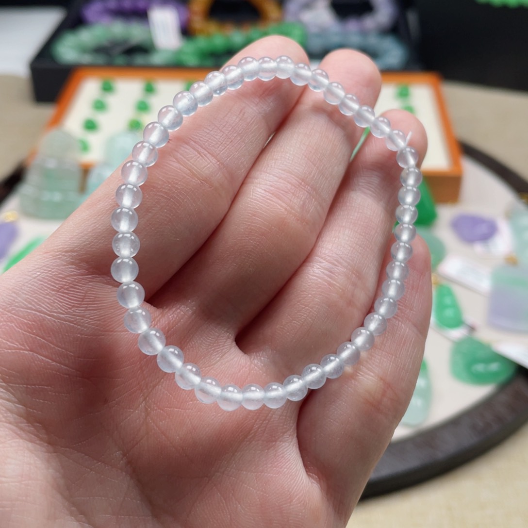 未镶嵌手链翡翠手串缅甸翡翠