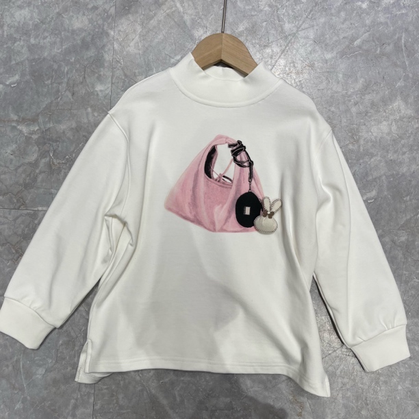 0544儿童小高领加绒卫衣