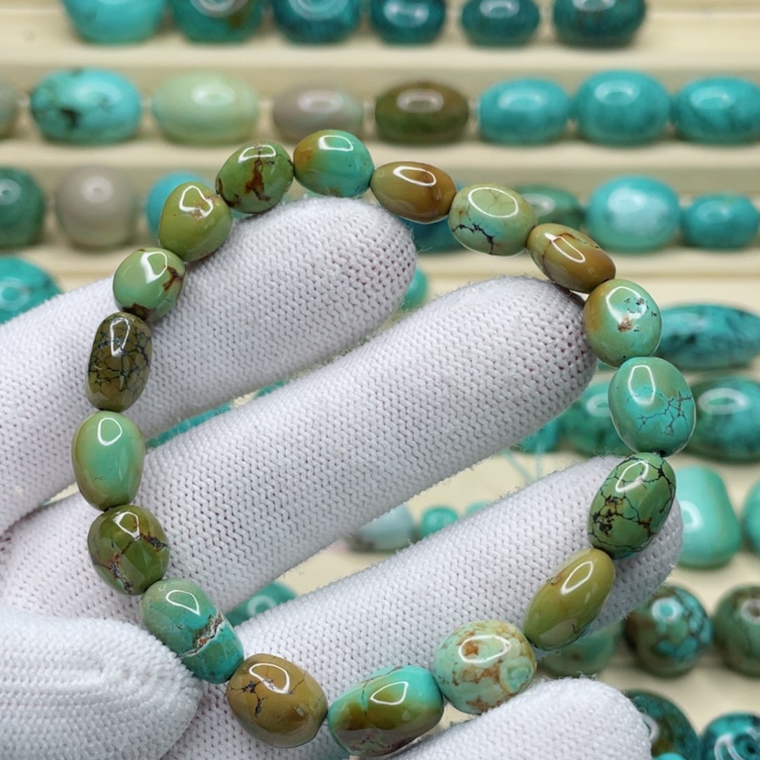 未镶嵌绿松石珠宝奇石