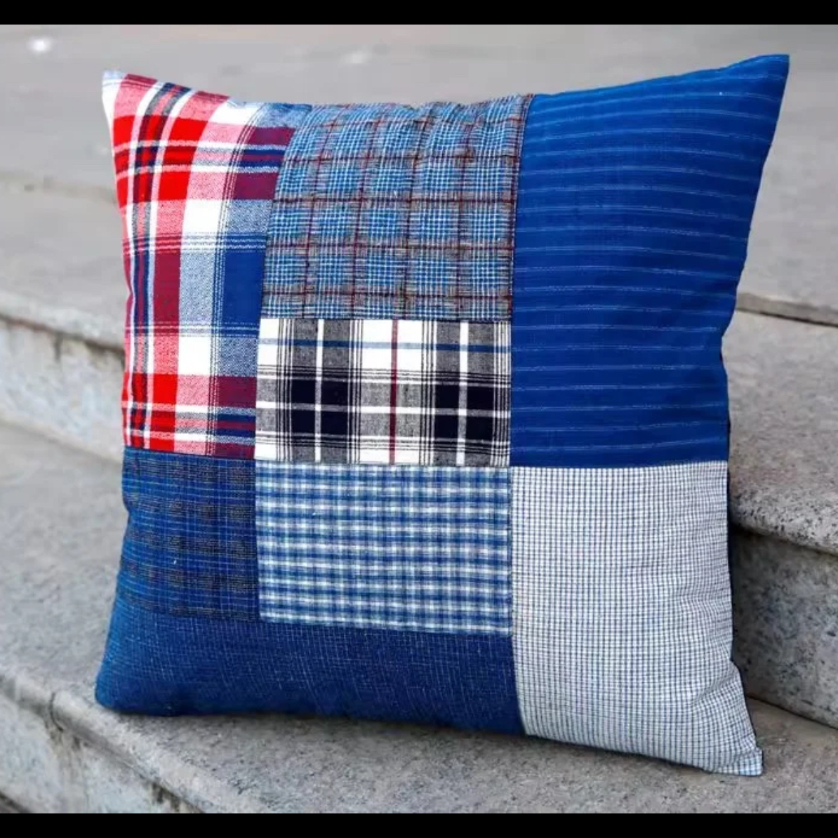 百家布抱枕套不含棉芯  50