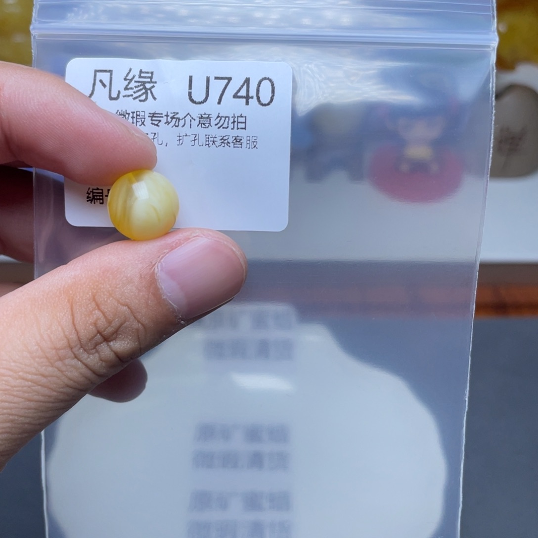 琥珀未镶嵌珠宝奇石
