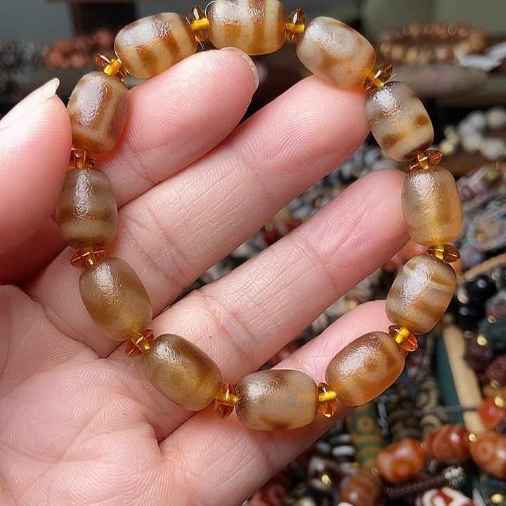 玛瑙/玉髓未镶嵌手链