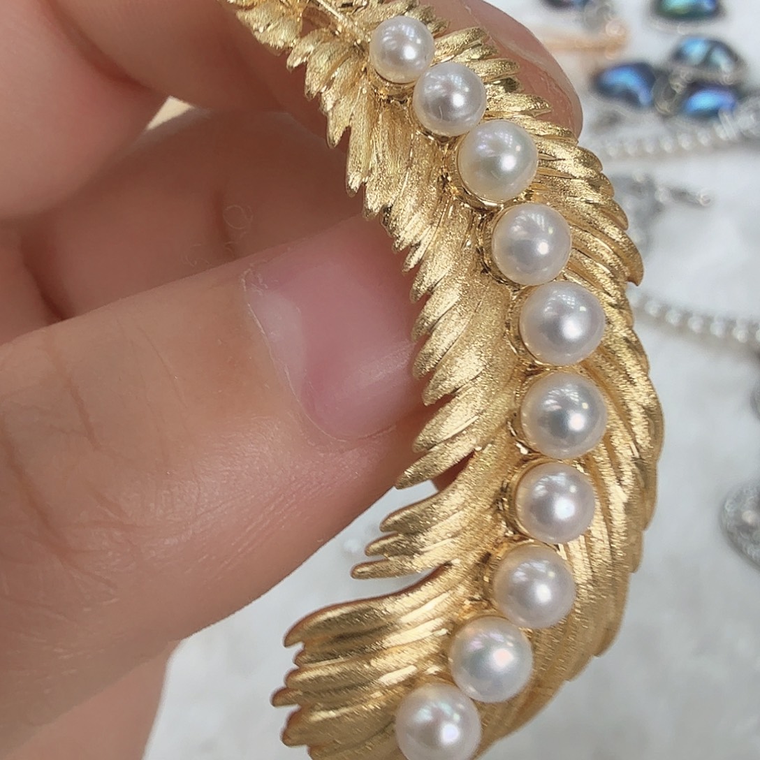 淡水珍珠耳饰未镶嵌