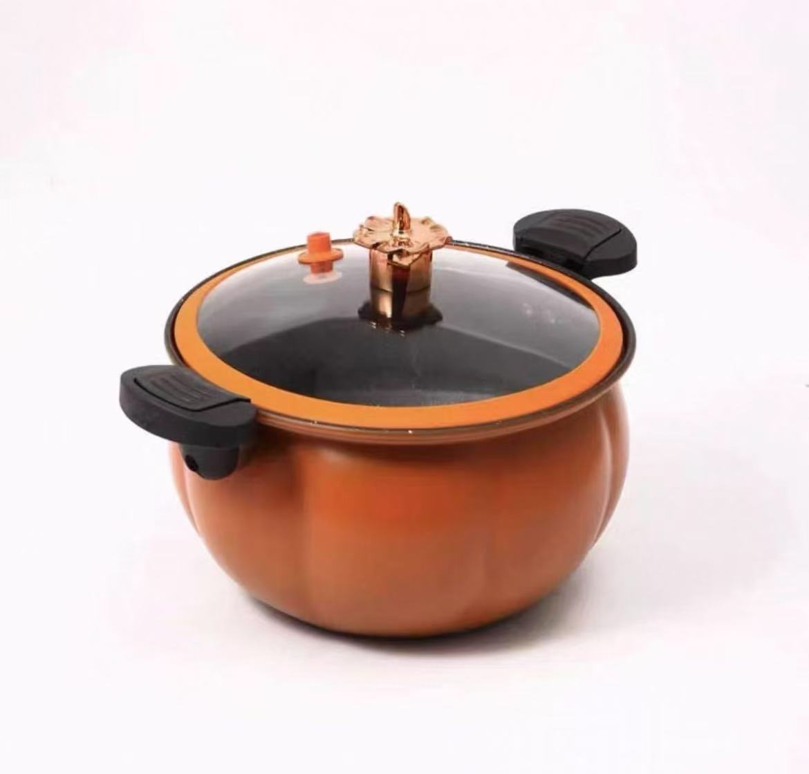 高颜值南瓜微压锅家用