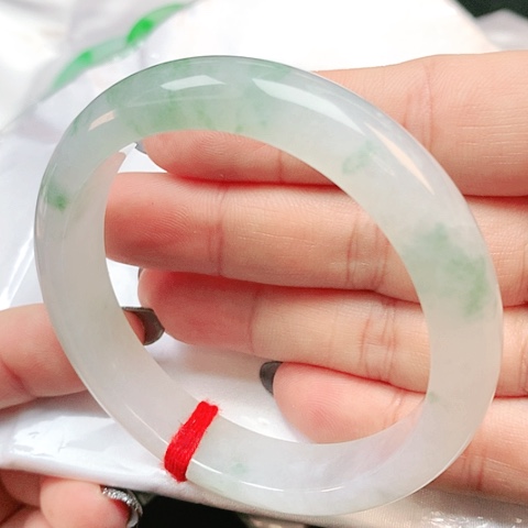 未镶嵌手镯翡翠正圈2729