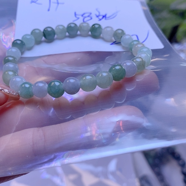 定制翡翠未镶嵌珠串