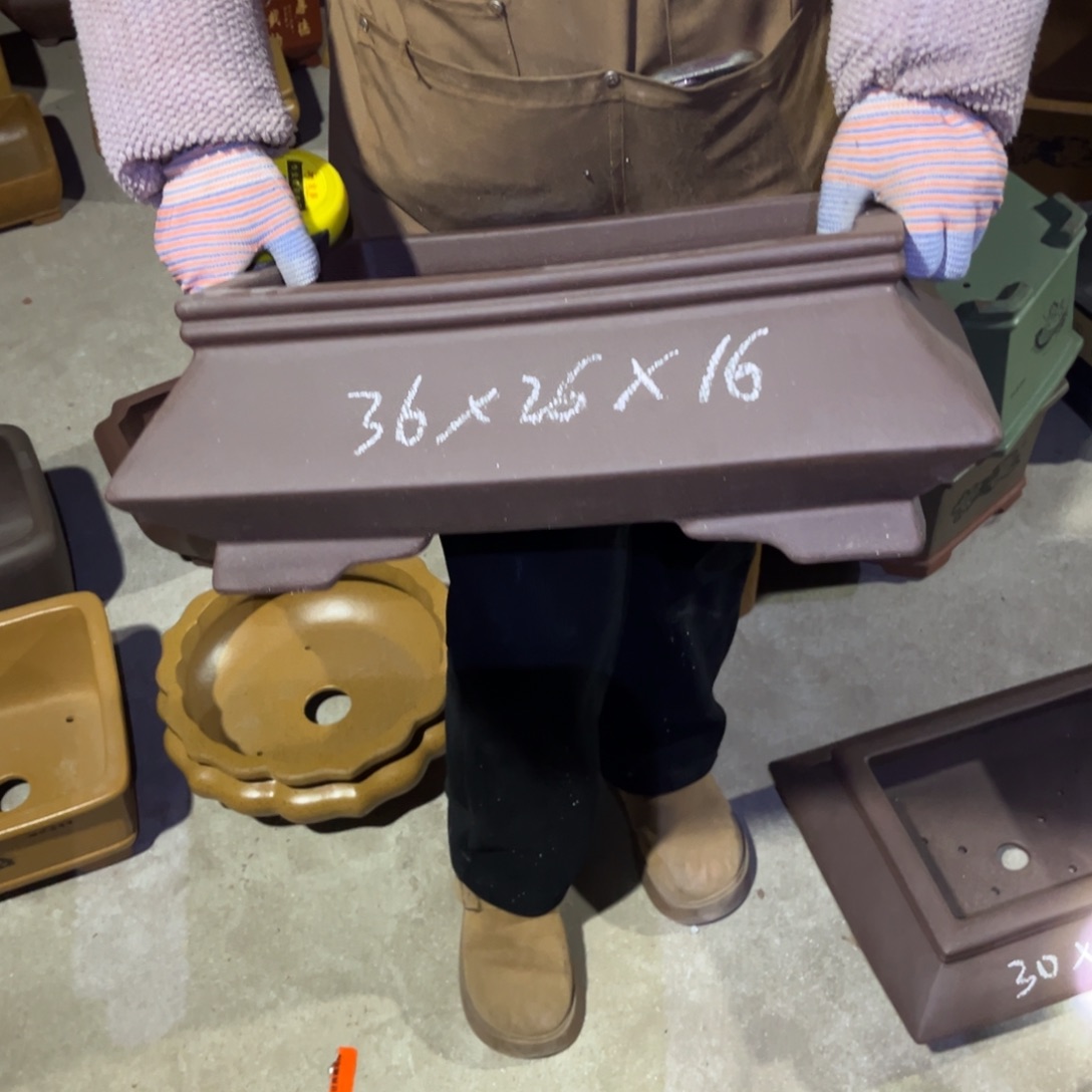 紫砂花盆盆景艺术