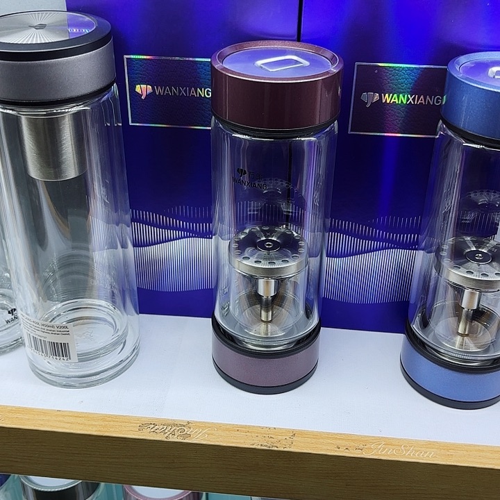 万象品牌单层玻璃杯U158紫
