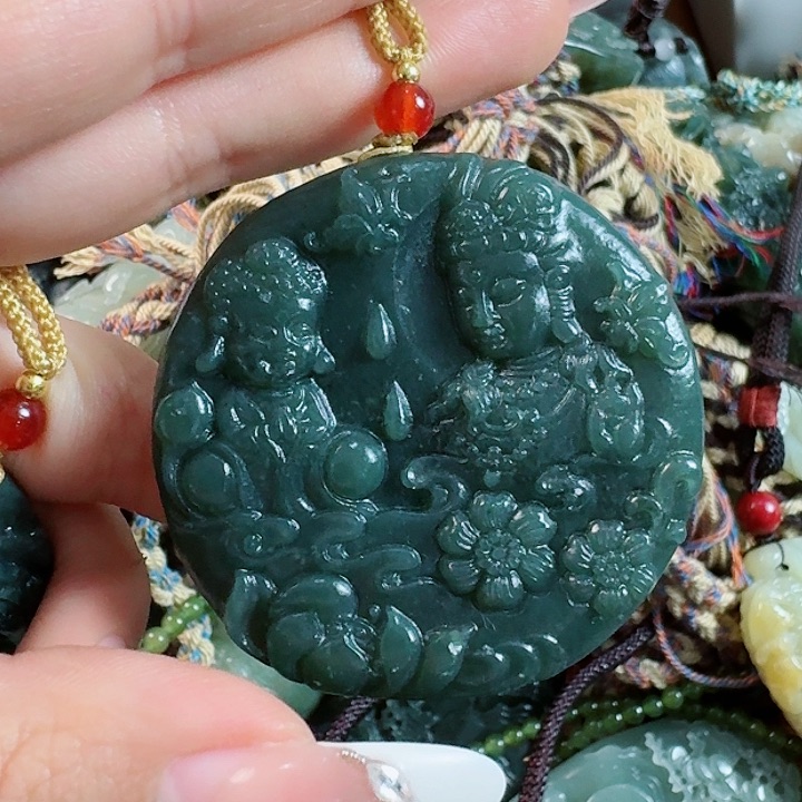 和田玉把件未镶嵌