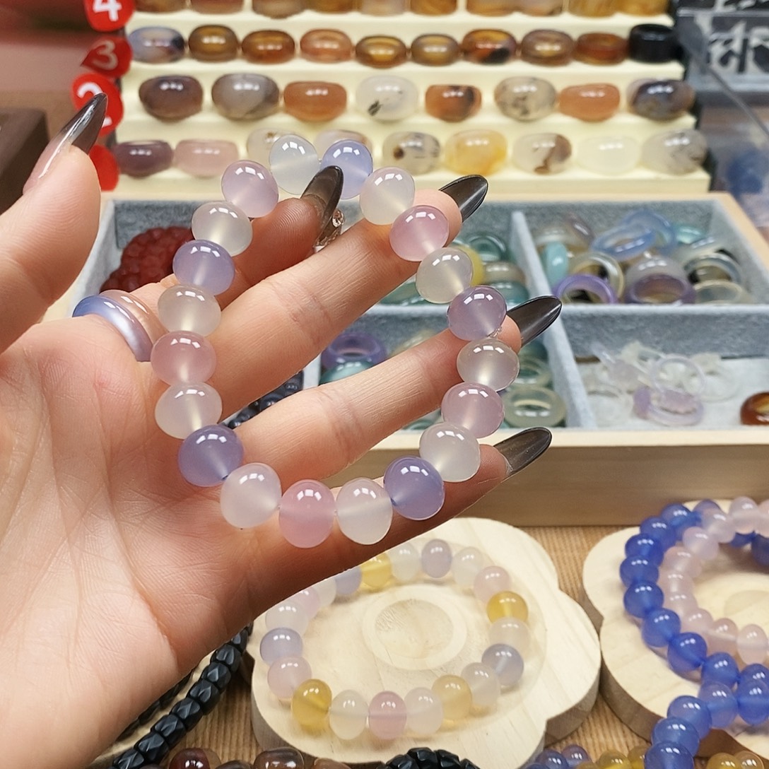 用***文玛瑙/玉髓未镶嵌戒指