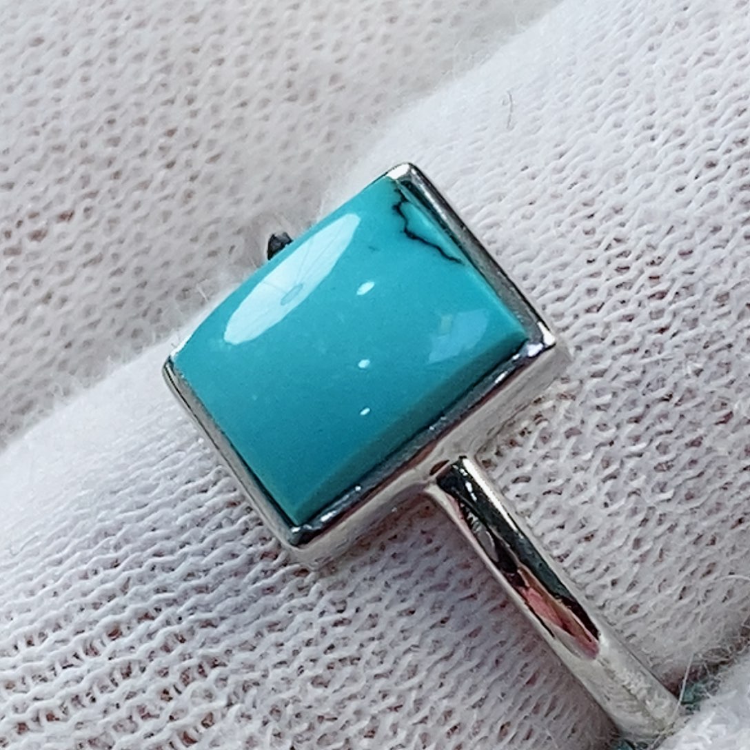 绿松石珠宝奇石银S925镶嵌