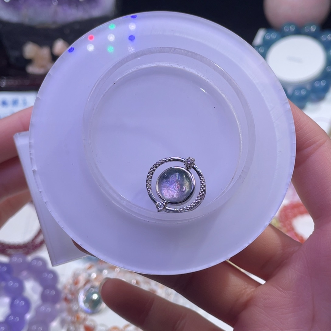 未镶嵌手链水晶萤石小配件