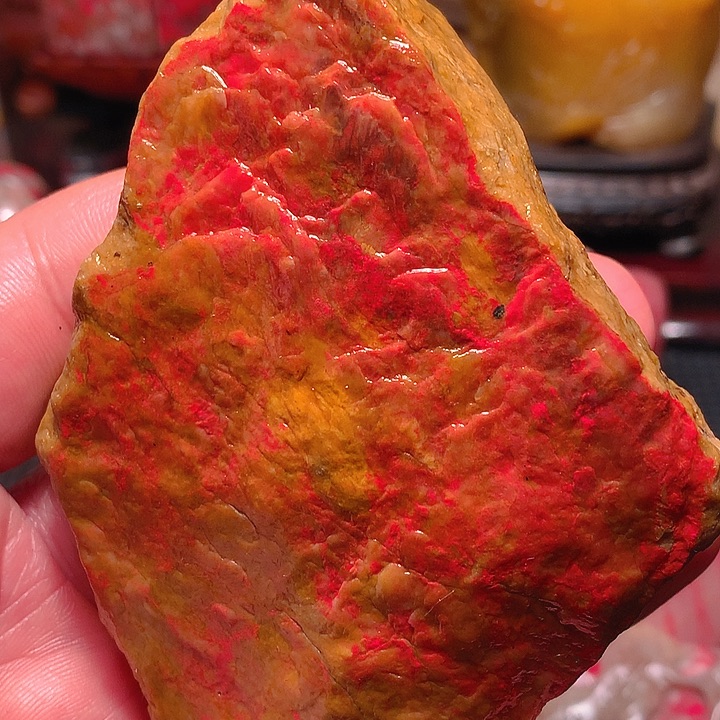 昌化石昌化田黄鸡血石