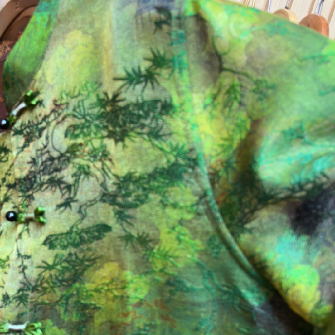 （26新款青雅泽）新中式国风夏季提花上衣