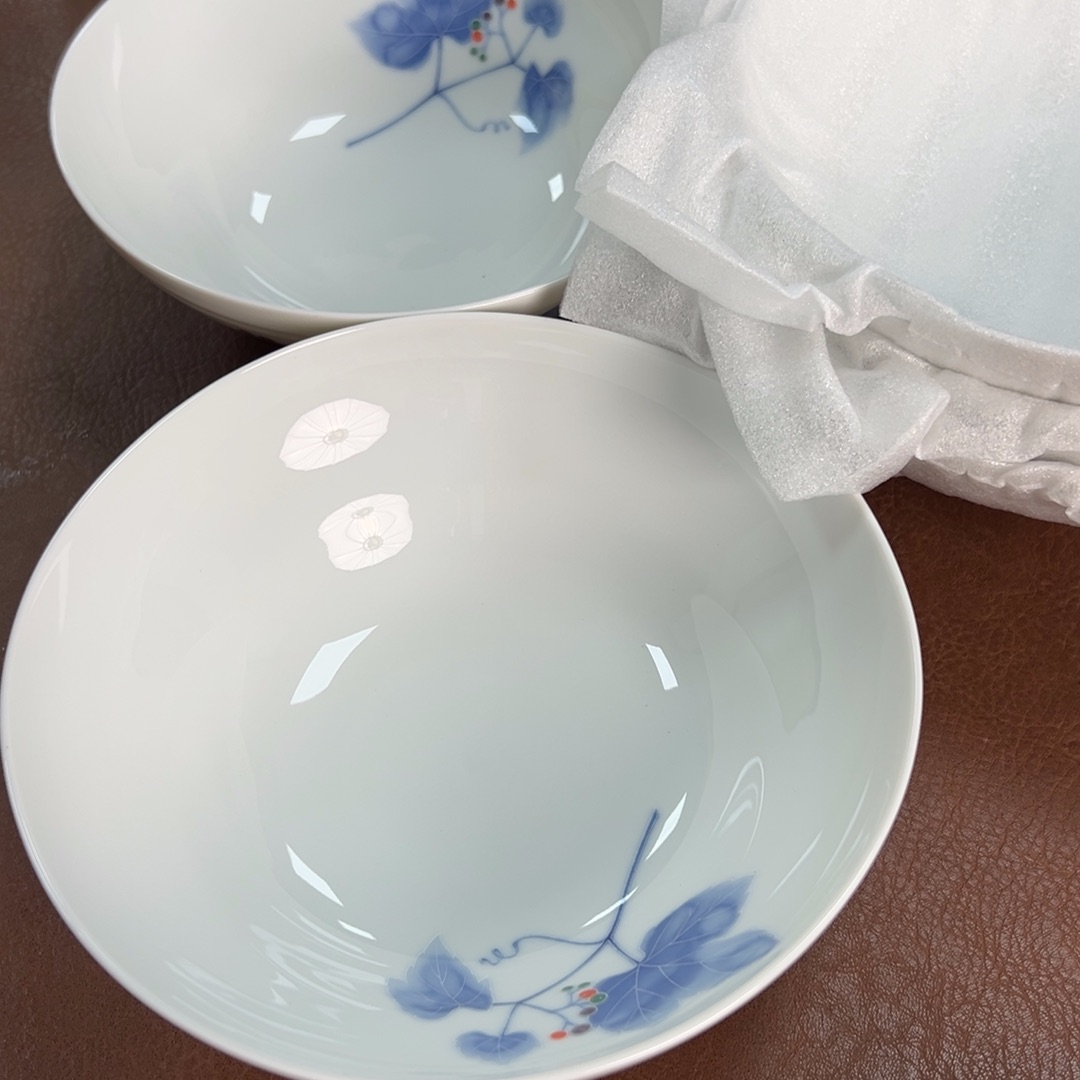 陶瓷五只口径16高7