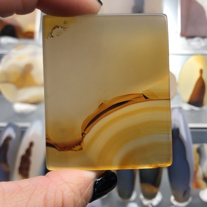 玛瑙/玉髓未镶嵌颈饰165