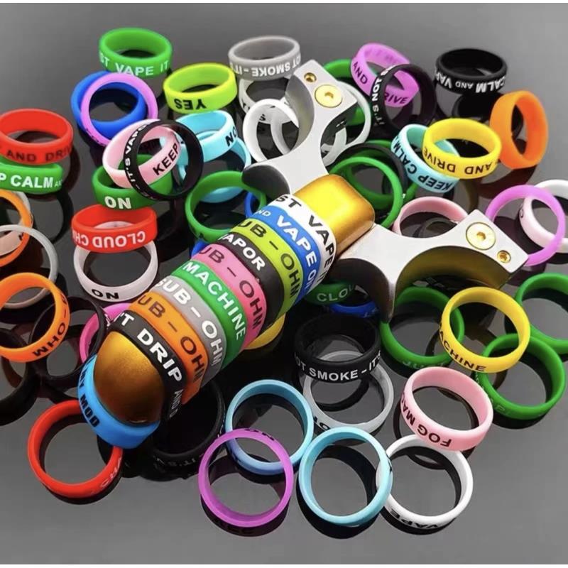 弹弓逼格圈防滑套环彩虹圈硅胶装饰手把套防摔柄缠弓吸汗带防冻手