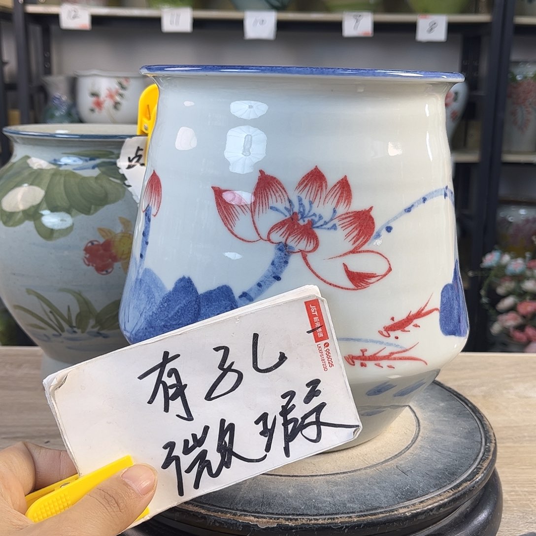 罐1xc景德镇陶瓷花盆