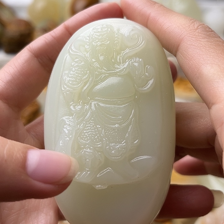 石材古青石不退换关公