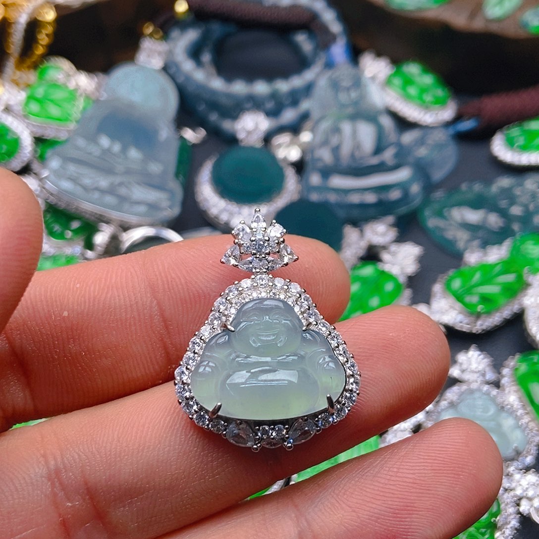 翡翠吊坠(不含链)未镶嵌351吊坠