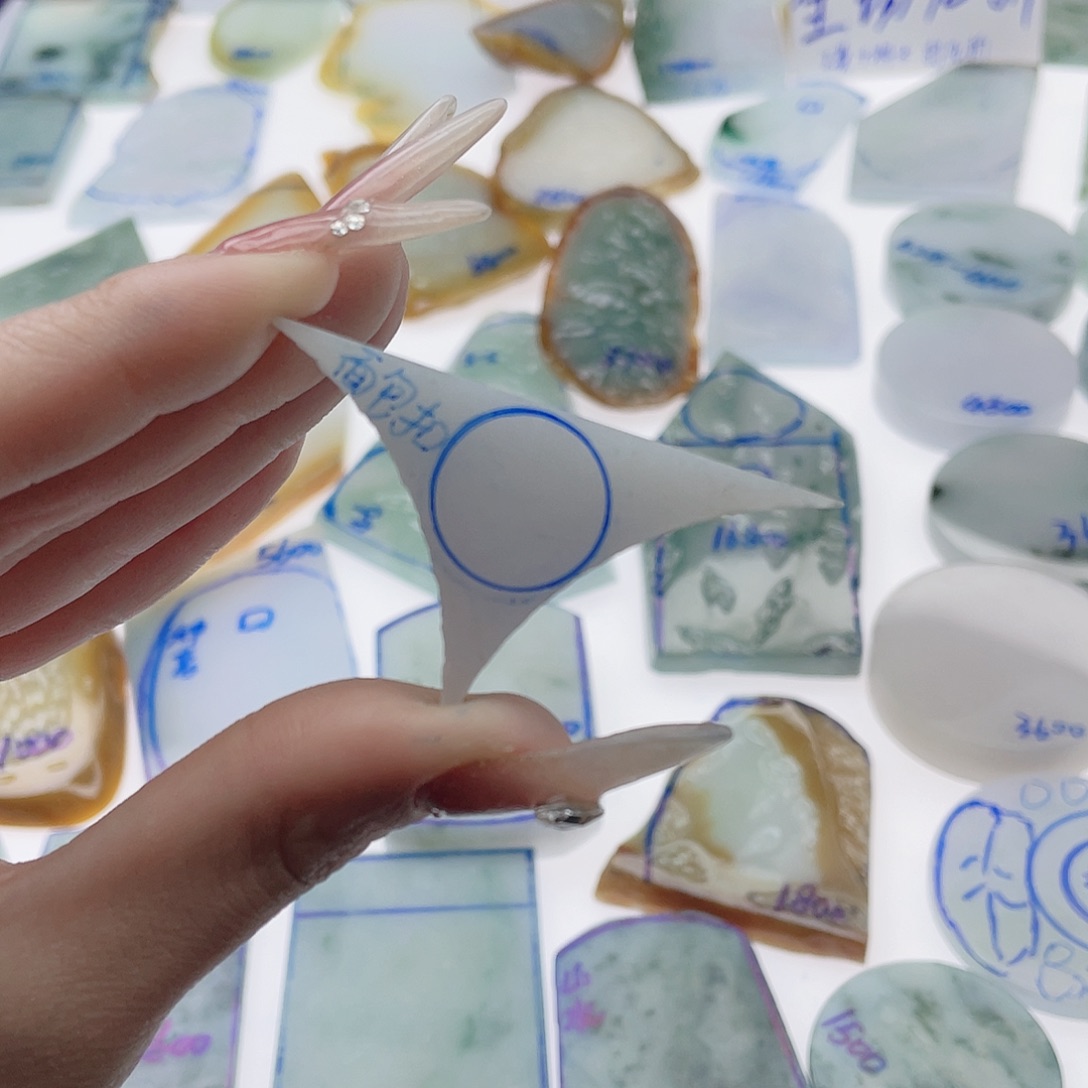 定制翡翠未镶嵌小*纯天然缅甸a货翡翠