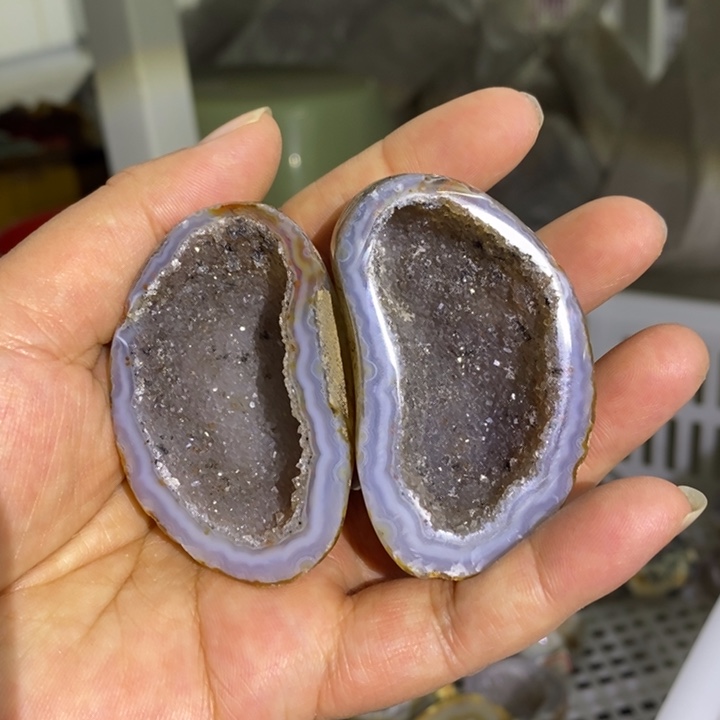 未镶嵌珠宝半成品水晶福利耳朵盆