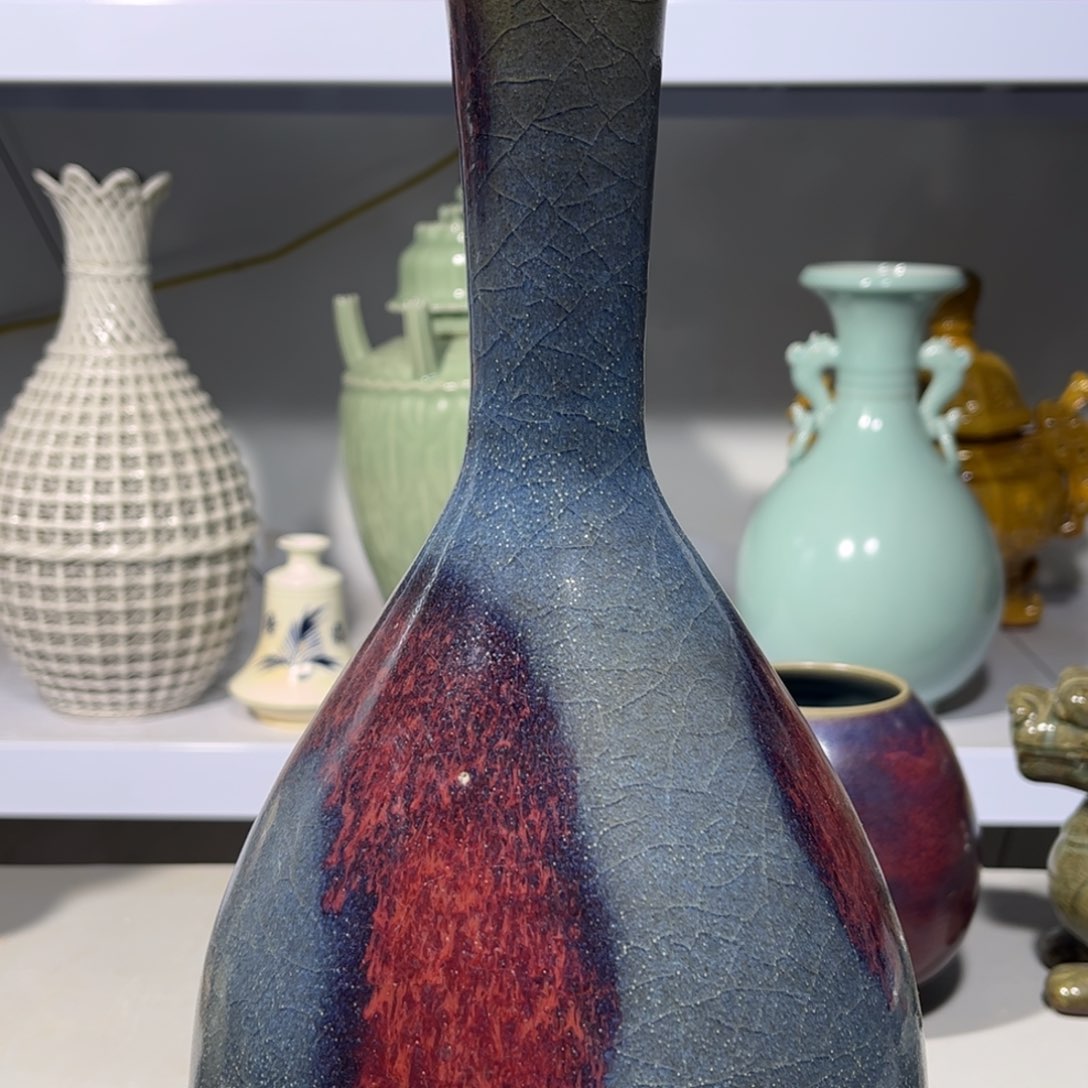 瓶孤*钧窑瓷器品相完美