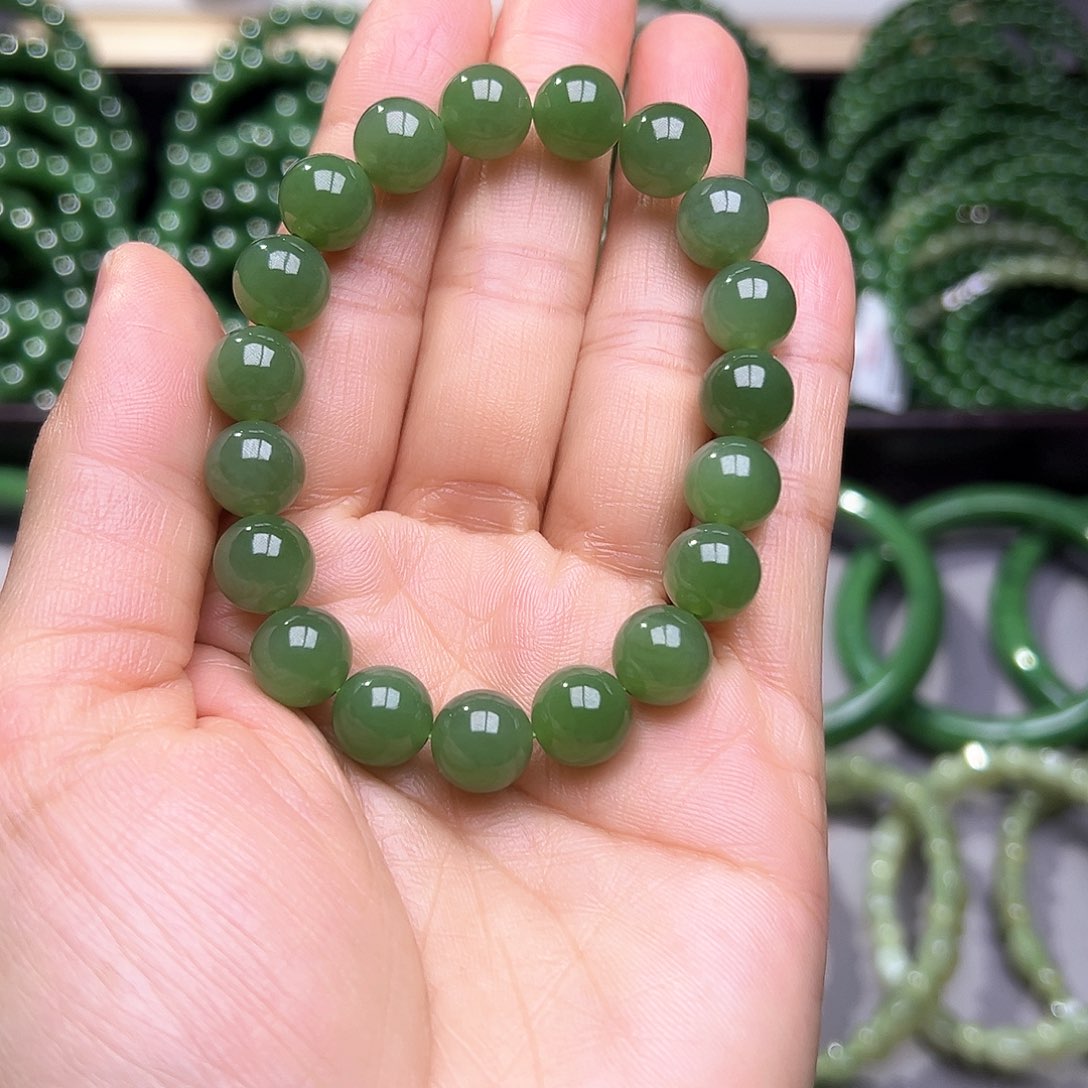 和田玉手链未镶嵌