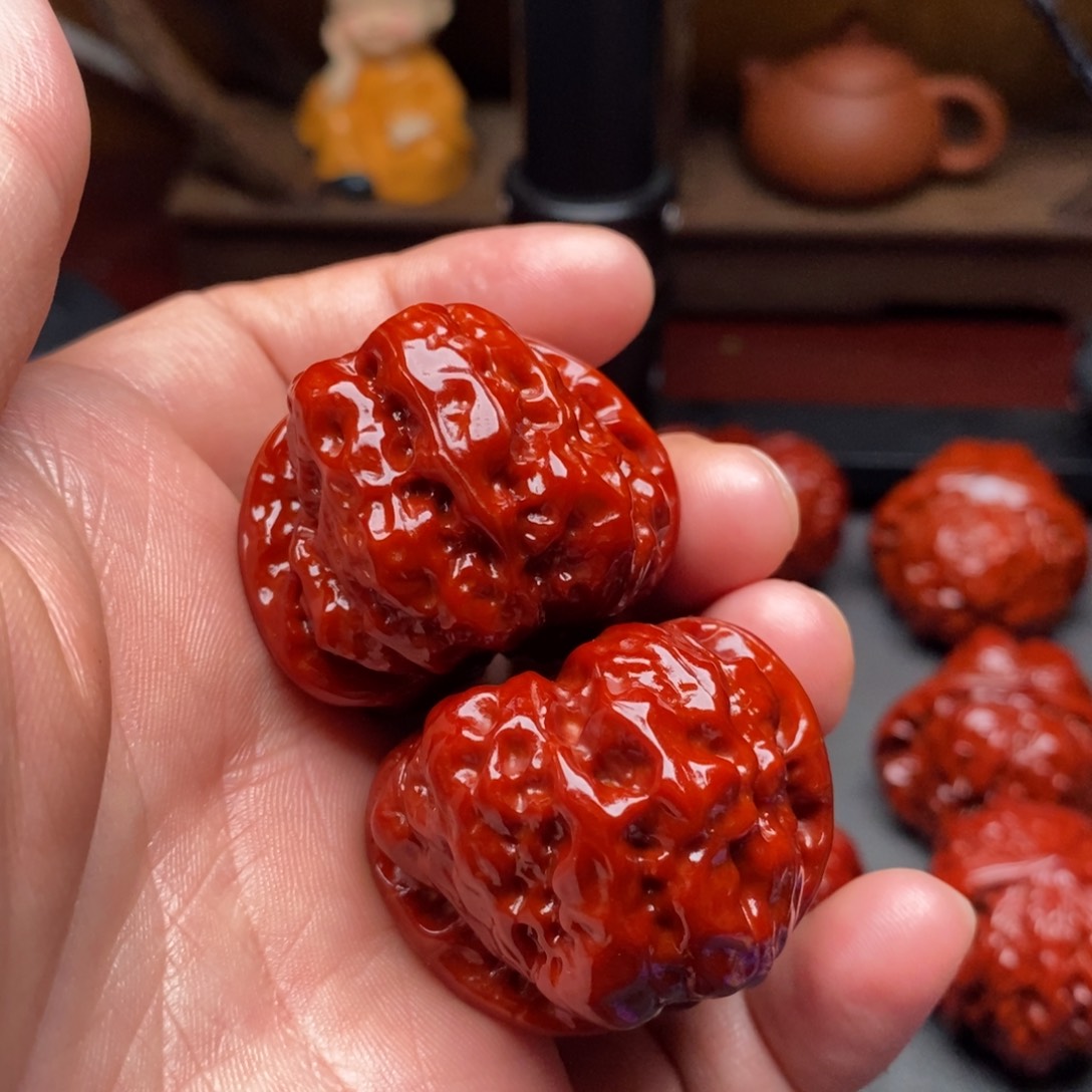 文玩核桃吊坠37蛤蟆头