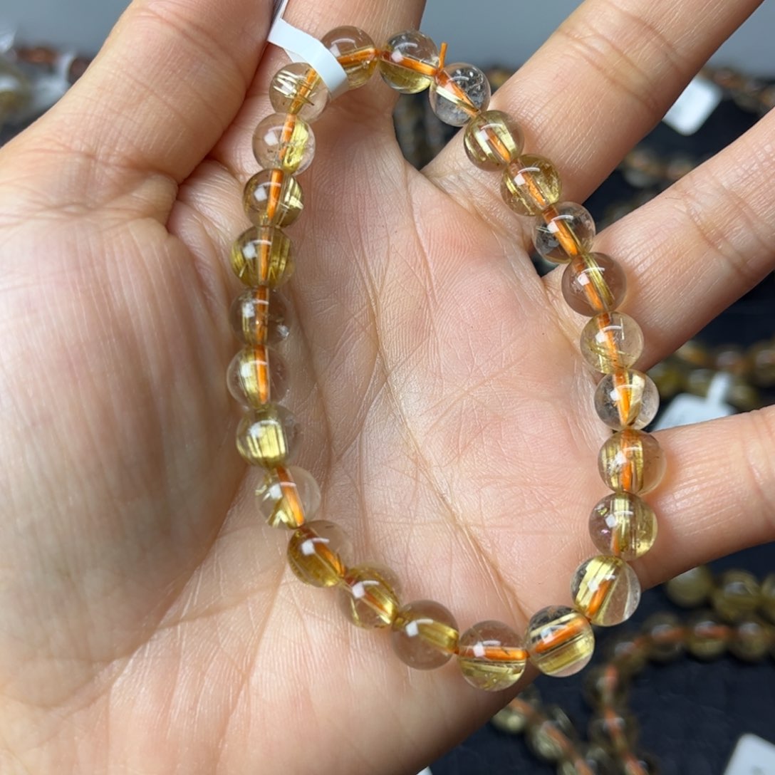 水晶手链未镶嵌天然