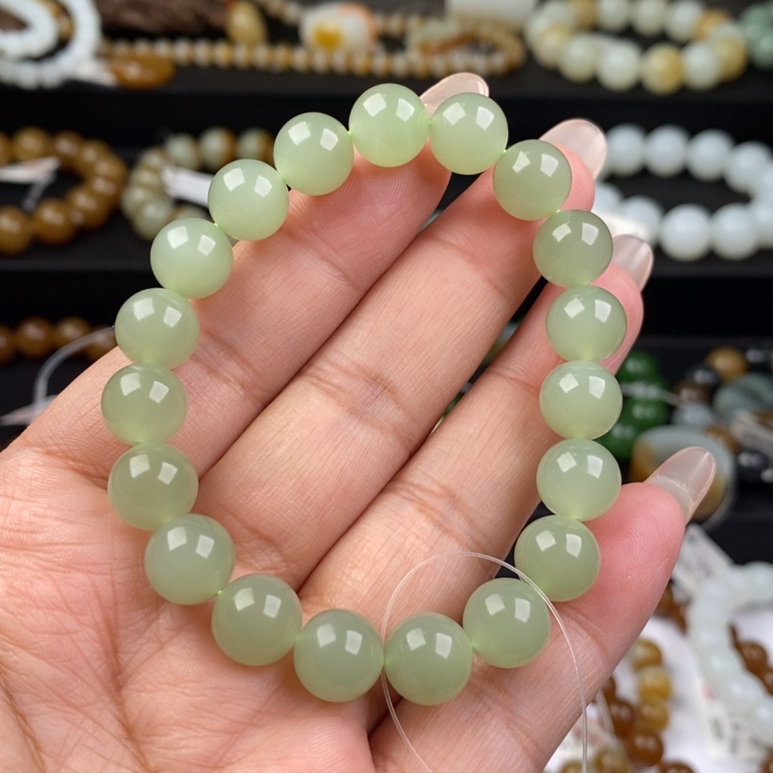 和田玉手串未镶嵌