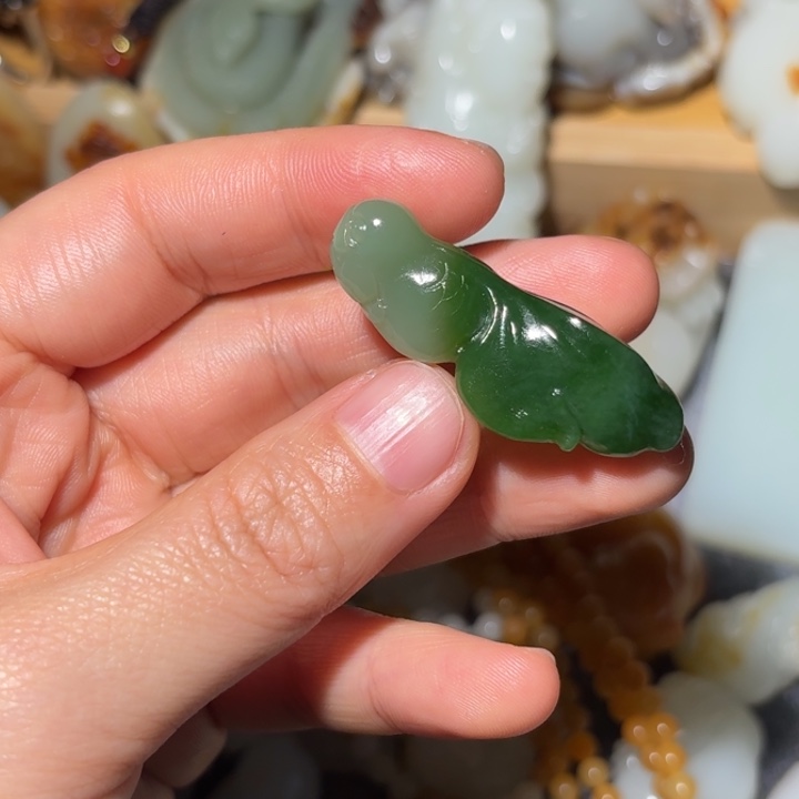 和田玉（白玉）戒指未镶嵌