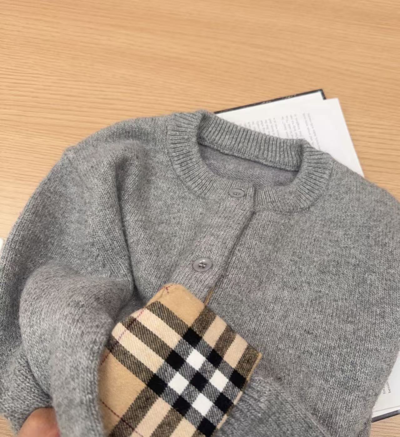 拼接时尚款115女外穿长袖百搭上衣韩版宽松显瘦毛衣