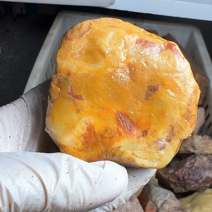 寿山石青*花寿山石的故事