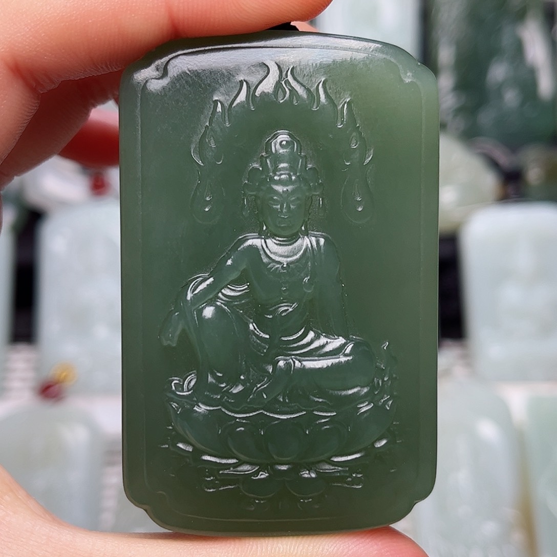 和田玉挂件未镶嵌