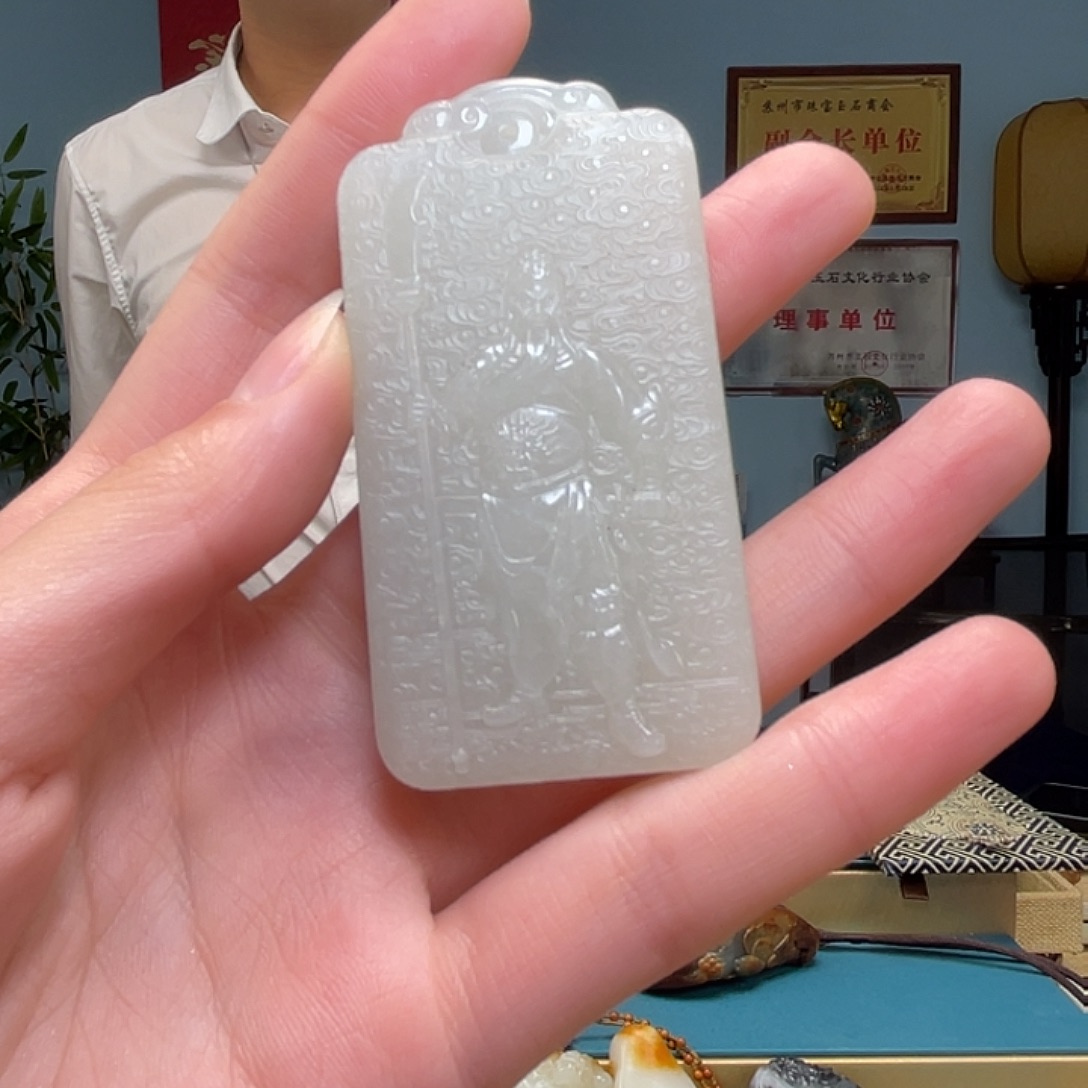 和田玉颈饰未镶嵌炊*起