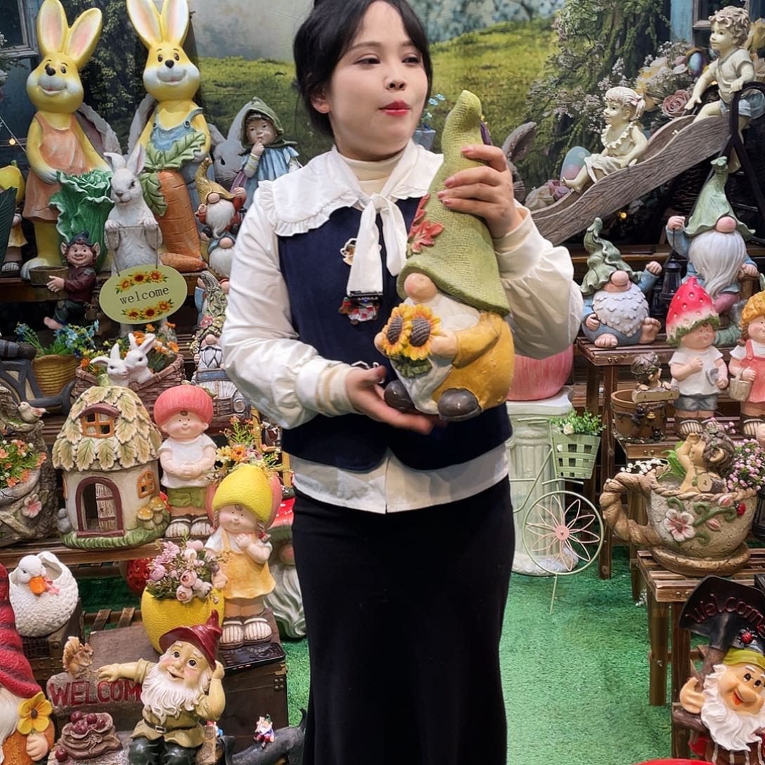 摆件花园摆件红红火火