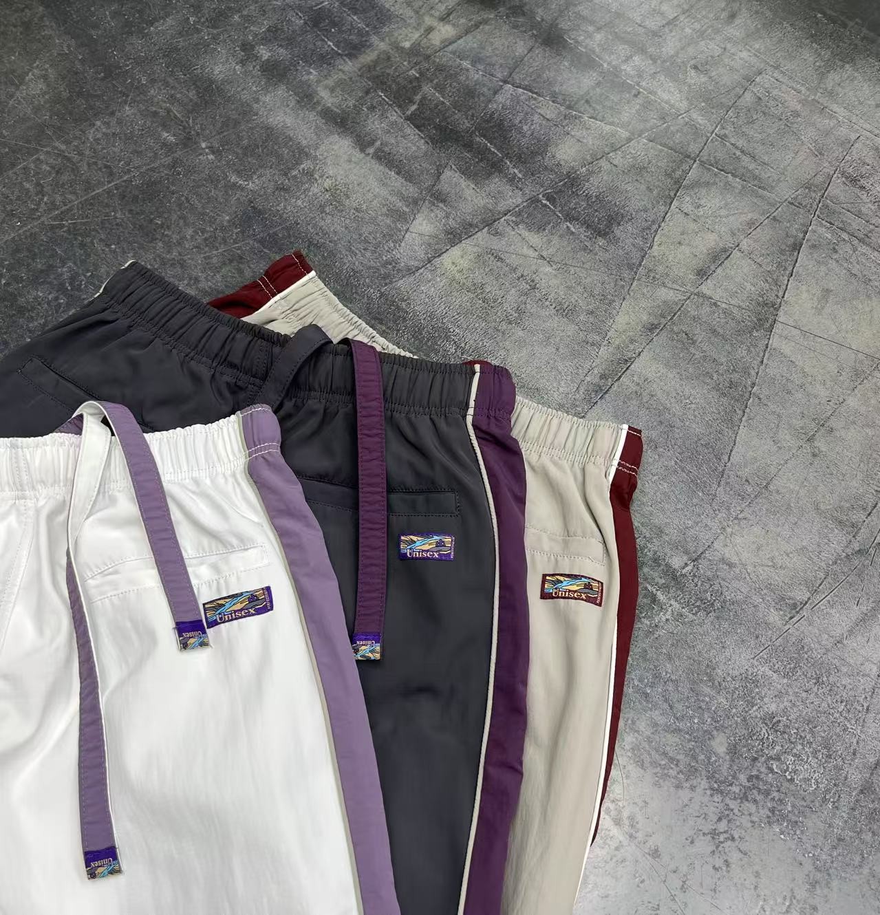 小众设计潮牌拼接撞色城市户外休闲伞兵裤 AZ82701#PX