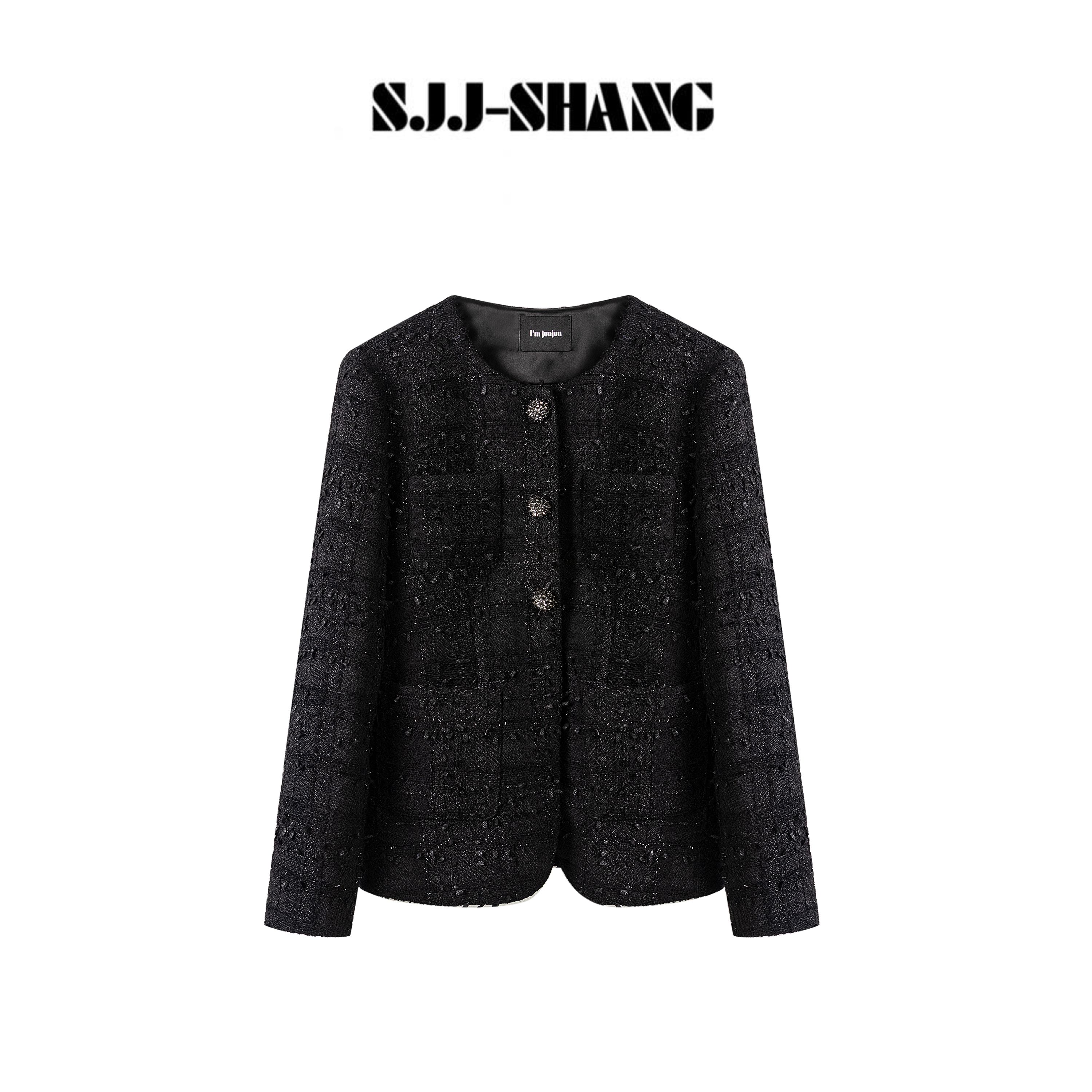 SJJ-SHANG【左岸秀场】轻奢法式优雅小香风外套q135606p