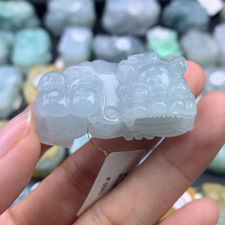 翡翠未镶嵌颈饰天然缅甸翡翠