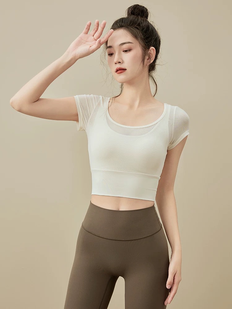 VIVA瑜伽服【3号链接】C401-C600专业瑜伽运动美背长袖短袖罩衫外