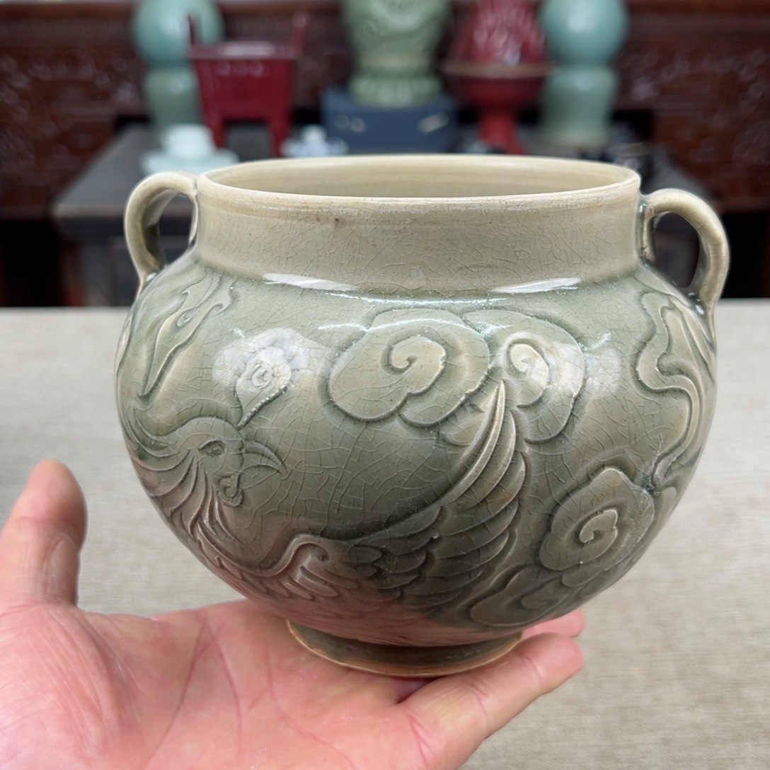 瓷片正能量陶瓷艺术品