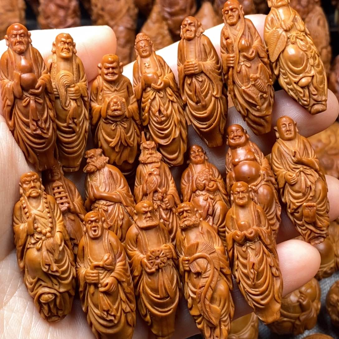 橄榄核手串/手链毕业 整身十八罗汉大脖挂